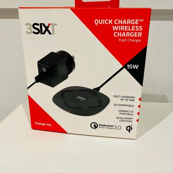 3SIXT | (Electronics) Brand new quick wireless charger (fast charger) - Picture 2 of 4